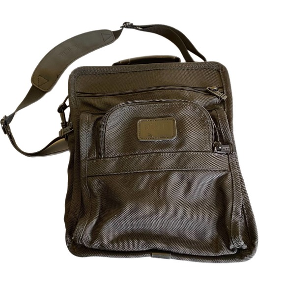 Tumi Other - TUMI Small Black Tablet Technology Travel Hard Case Shoulder Bag
